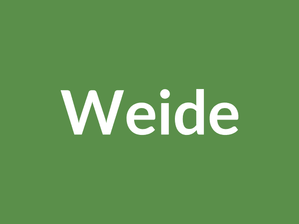 Weide